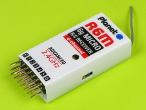 PLANET R6M 6CH 6 GRAM 2.4GHz RECEIVER